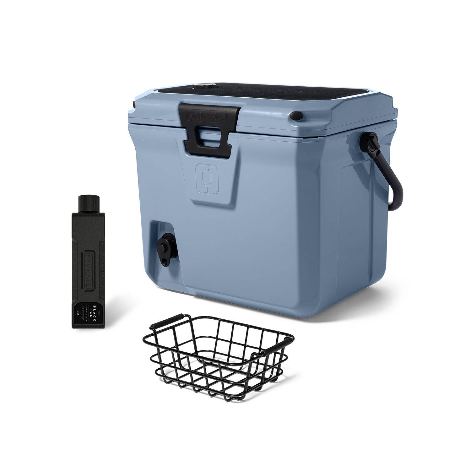 Br Tank 20-Quart Grab + Go Cooler Bundle | Denim
