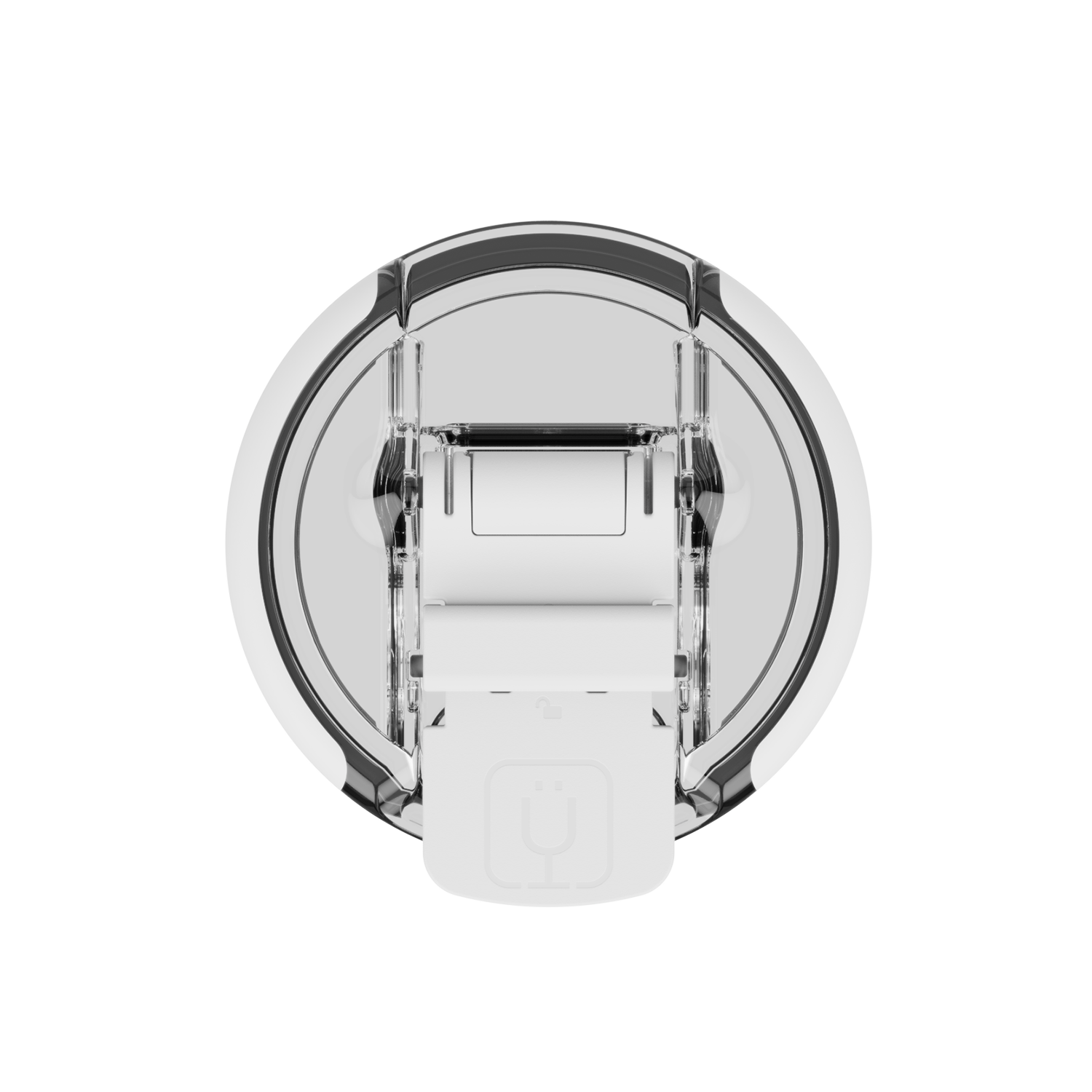 Uncork'd OctaLock Lid 14oz | Glitter White