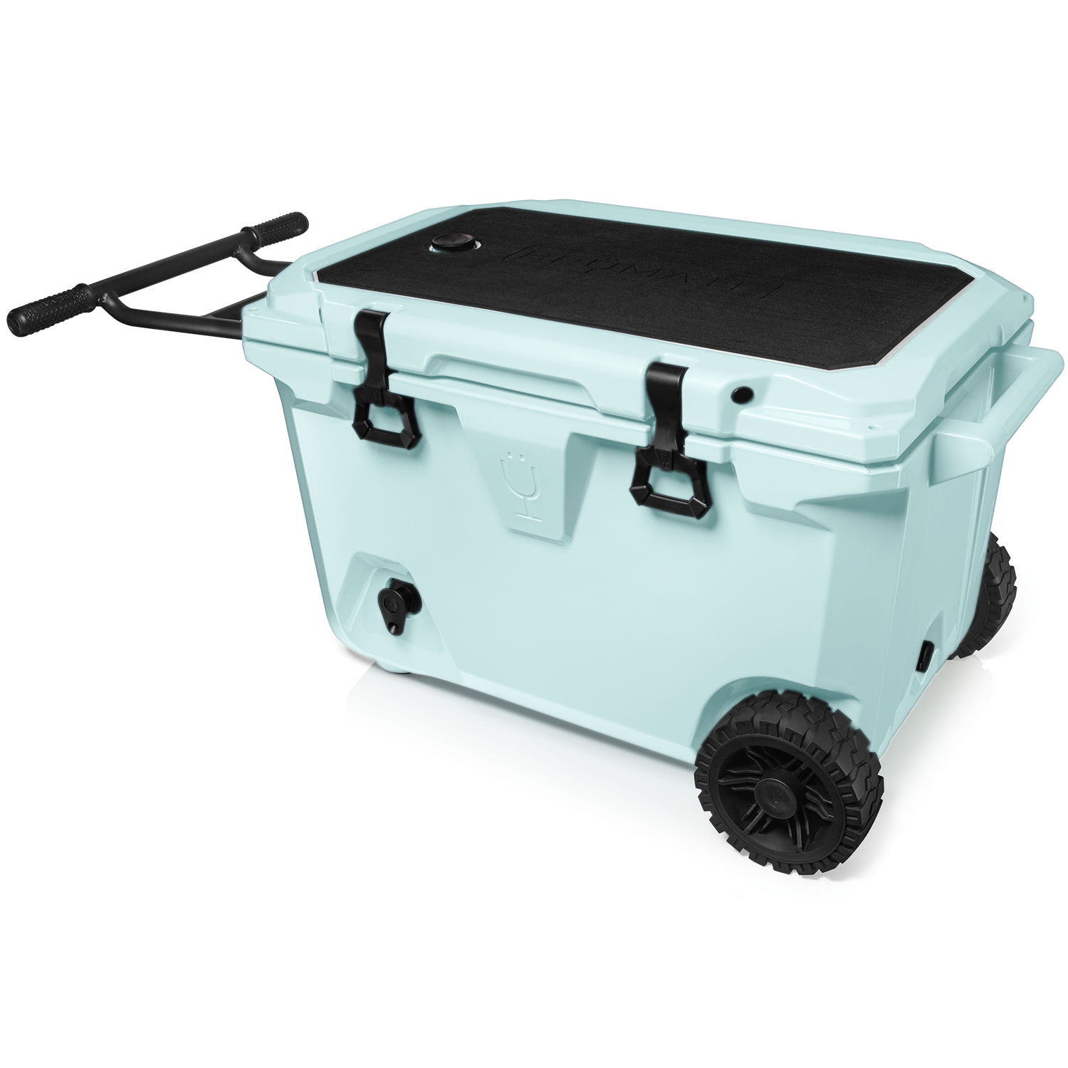 Br Tank 55-Quart Rolling Cooler | Blue Agave