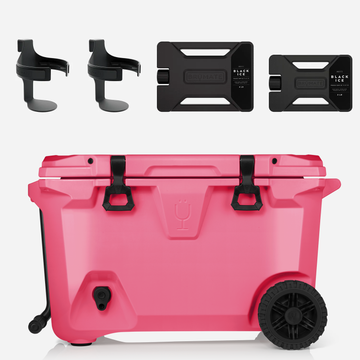 Br Tank 55-Quart Double Drink Holder Cooler Bundle
